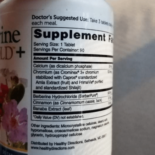 Dr. Whitaker's Berberine GlucoGOLD+