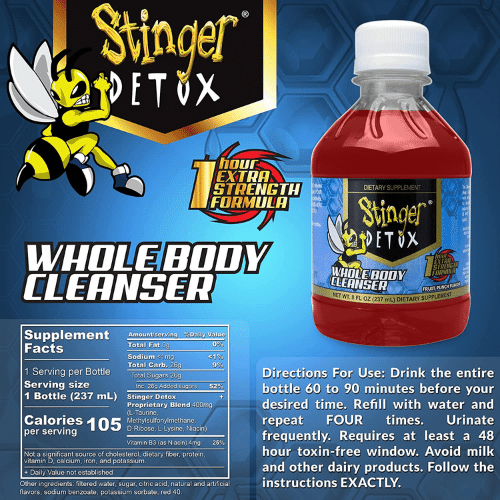 Buy Stinger Detox Whole Body Cleanser Fruit Punch