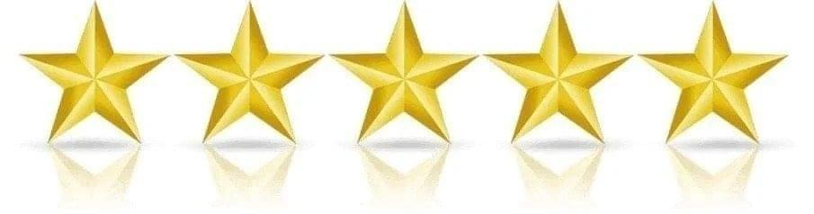 gold five stars