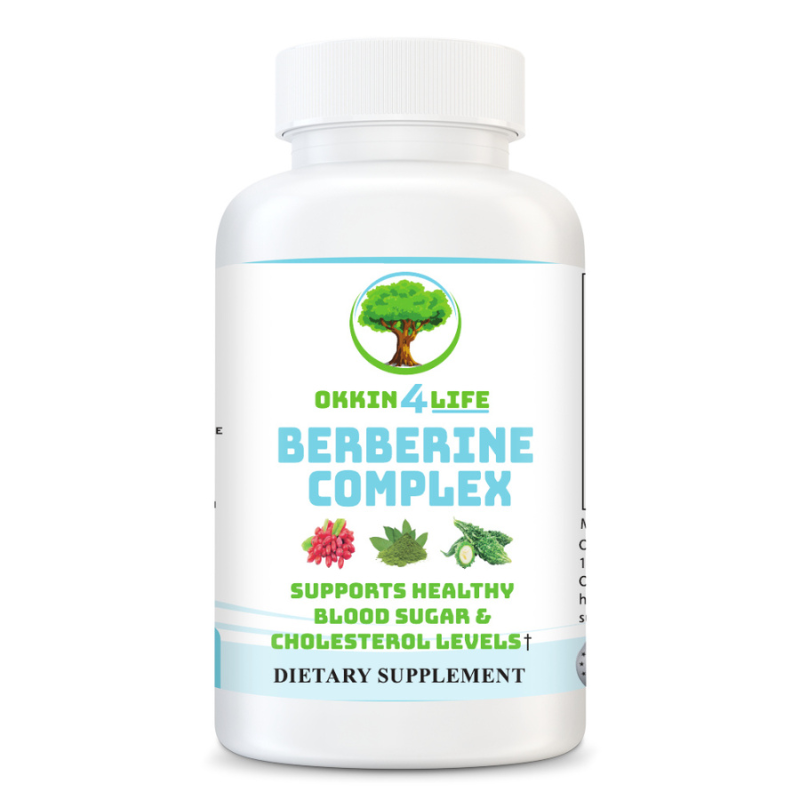 OKKIN4LIFE Berberine Complex – The Solution to Healthy Blood Sugar and Cholesterol Levels!