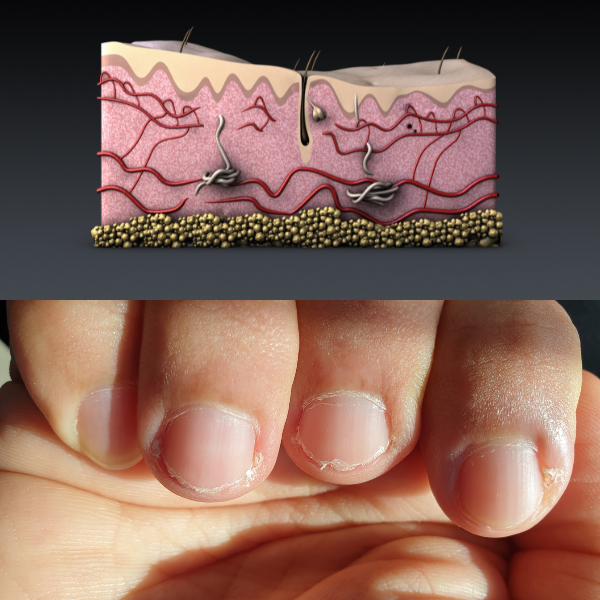OKKIN4LIFE's Hair, Skin, and Nails with Biotin Gummies