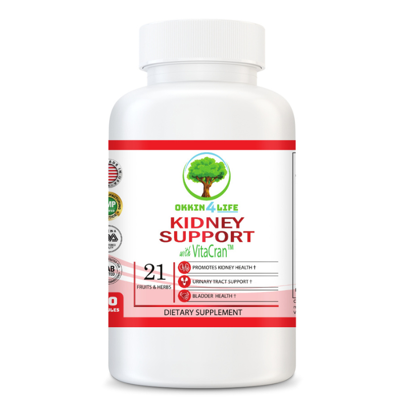 OKKIN4LIFE Kidney Support: The Natural Way to Boost Your Kidney Health and Urinary Tract Function