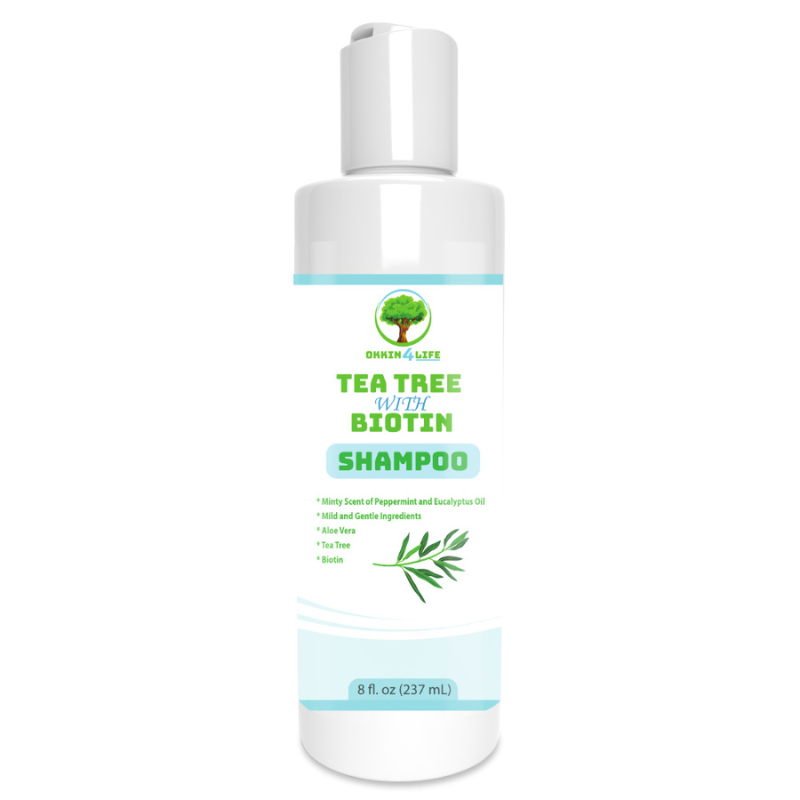 OKKIN4LIFE Tea Tree Biotin Shampoo - The Ultimate Hair Care Solution